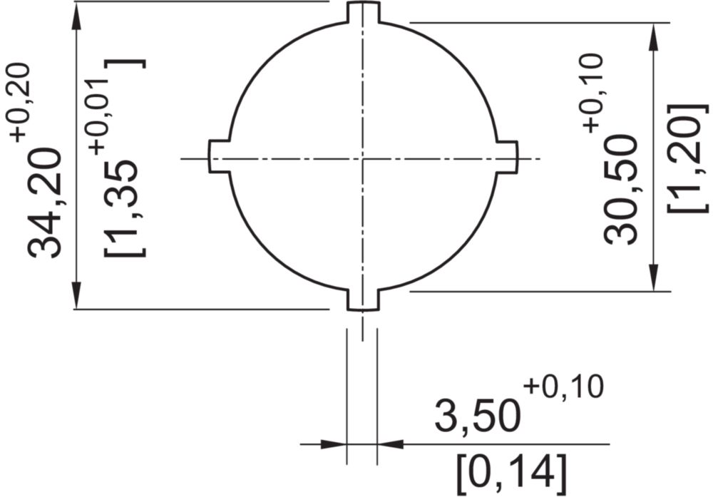 Elemento di contatto Ex per montaggio su guida di supporto serie 8082/1 R. STAHL