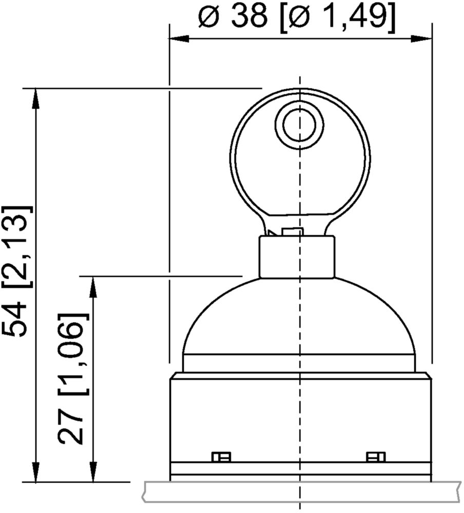 Pulsante / interruttore Ex per montaggio a pannello serie 8003/1.1 per applicazioni ATEX / IECEx e <cNoBreak>NEC<sup>®</sup> / CE Code</cNoBreak> R. STAHL