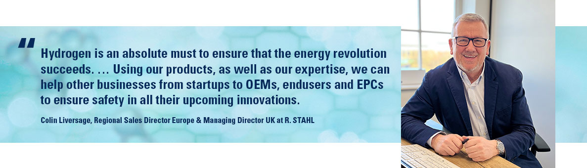 Ex Hydrogen Colin Liversage statement R. STAHL Ex Hydrogen Colin Liversage statement R. STAHL