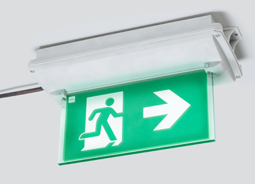 Ex two-way visible emergency exit sign R. STAHL Ex two-way visible emergency exit sign R. STAHL